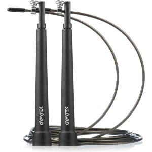 Gymtek® Springtouw - 280cm Staalkoord - Speed Rope - Fitness, Training, Sportschool, Crossfit, Cardio