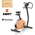 Hammer Fitness CardioPace 5.0 NorsK - Hometrainer - Ergometer - met Zwift en Kinomap - Lage Instap - Hardhout
