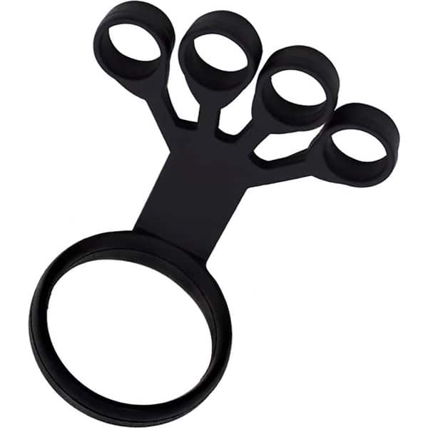 Hand- en vingertrainer Heavy (Zwart) - Vingertrainer - Handtrainer - Polstrainer - Handrevalidatie - Polstrainer piano - Griptrainer - Handstretcher - Krachttrainer