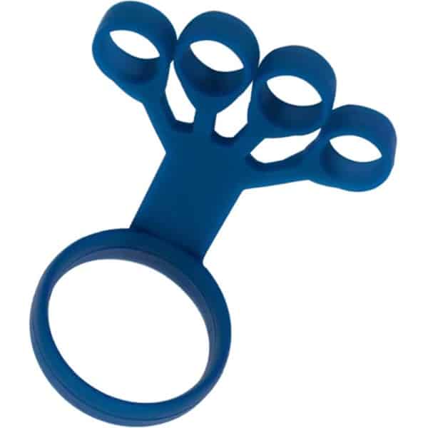 Hand- en vingertrainer Medium (Blauw) - Vingertrainer - Handtrainer - Polstrainer - Handrevalidatie - Polstrainer piano - Griptrainer - Handstretcher - Krachttrainer