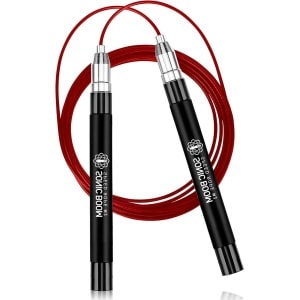 High Speed Jump Rope - octrooi aangevraagd - zelfvergrendelend ontwerp - gewogen - 360 graden draaien - siliconen grip - snelheidstouw - crossfit - thuistraining