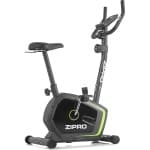 Hometrainer met LCD-display en 8 weerstandsniveaus - Fitnessbike met hartslagmeter