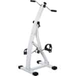 Hometrainer senioren - Fietstrainer - Fitness - Wit - 41 x 50 x 96 cm