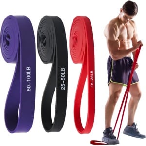 Inovra ® Effectieve Weerstandsbanden voor Compleet Lichaamstraining, Ideaal voor Yoga, Pilates en Krachttraining