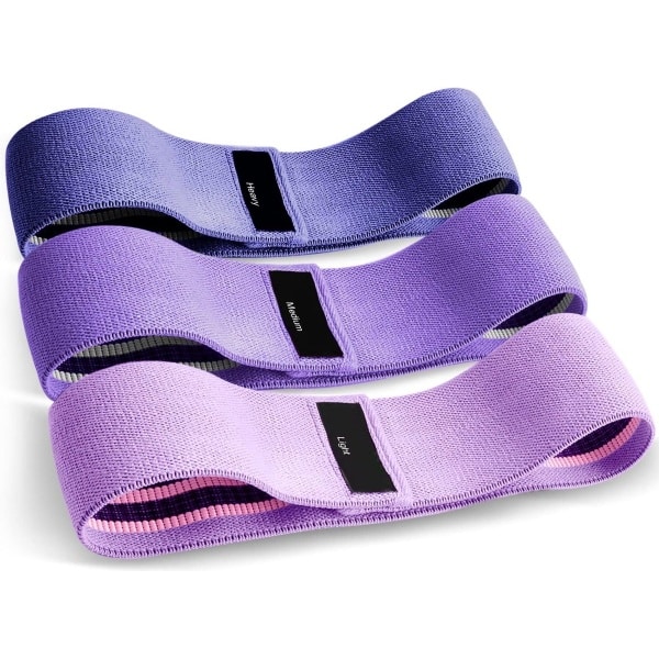 JGS ® Fitnessbanden breien, weerstandsbanden, yogariem, antislip- en zweetbestendig, gymnastiekriem, heup-, beentraining, krachttraining en pull-ups