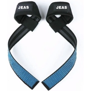 Jeas - Lifting Straps - Powerlifting - Fitness - Krachttraining - Blauw