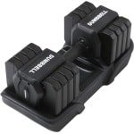 JustValue Verstelbare Dumbbell Zwart 25 KG - 2.5kg t/m 25kg - Gewichten - Dumbells set - Gewichten set - Halterset - Fitness gewichten - Krachttraining - Fitness - 5 Dumbells in één! - PER STUK!