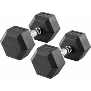 KRAKEN 2x 10 KG (=20KG) Hexagon Dumbbell Set | Stabiele Zeshoekige Vorm | Duurzaam en Comfortabel | Veelzijdig en Betrouwbaar voor Krachttraining | Halter Gewicht voor Fitness | Sport Gym Dumbbell (alt. Hex Dumbel Dumbbel Dumbell) Hand Gewichten
