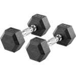 KRAKEN 2x 3 KG (=6KG) Hexagon Dumbbell Set | Stabiele Zeshoekige Vorm | Duurzaam en Comfortabel | Veelzijdig en Betrouwbaar voor Krachttraining | Halter Gewicht voor Fitness | Sport Gym Dumbbell (alt. spelling Dumbel Dumbbel Dumbell) Hand Gewichten