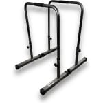 KRAKEN Dip Bars | Premium Verstelbare Fitness Equalizer Dipbars | Krachttraining, Turnen, Gynmnastiek, Calisthenics | Hoge kwaliteit Metalen liggers | High Grip | Blessure preventie | Train Overal | Opdrukset met variabele hoogte