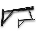 KRAKEN Optrekstang Single Grip Pull Up Bar - Wandmontage - Inclusief Montagemateriaal - Voor Thuisfitness en Krachttraining - Verstevigde Handgreep voor Sterke Grip - Robuust en Duurzaam Staal Ontwerp - Ideaal voor Pull Up en Chin Up Oefeningen