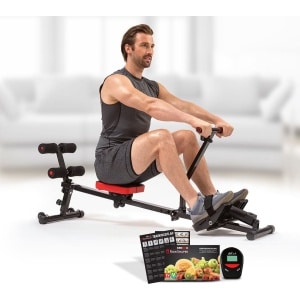 Kendox RowShaper - Roei-apparaat voor thuis - Fitnessapparaat voor cardio- en krachttraining - Fitness Roeiapparaat met LCD Display voor thuistraining - Belastbaar tot 120 kg