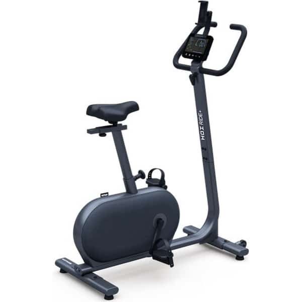 Kettler HOI Ride+ Ergometer STONE - Professionele Hometrainer voor Duurtraining | 25-350 Watt | 20 Trainingsprogramma's | Compatibel met Kinomap | LCD Display