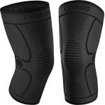 Kniebandages, 2 stuks, uniseks, kniebraces voor tijdens het hardlopen, wandelen, joggen, sport, volleybal, crossfit, l