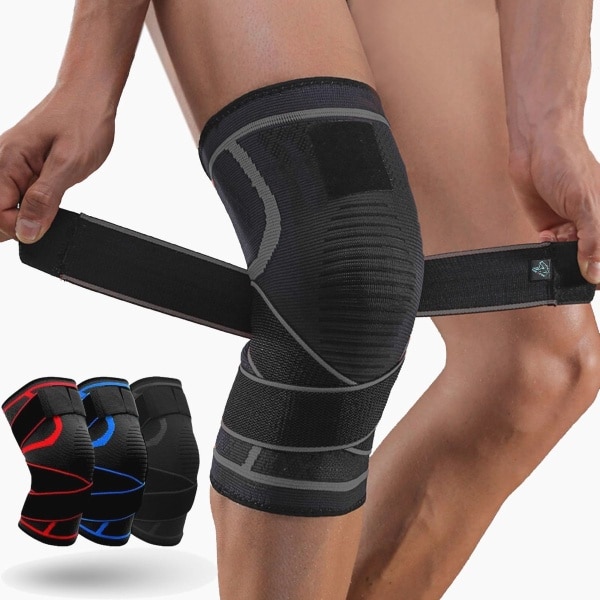 Kniebrace voor meniscus met compressieband - Stabiliteit en comfort voor Crossfit en sport
