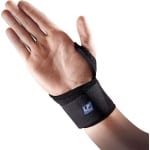 LP Support Wrist Wraps 739KM - Fitness - Krachttraining - One Size - Per Paar - Zwart