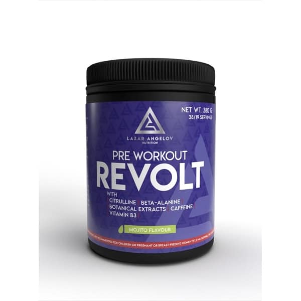 Lazar Angelov Revolt pre-workout poeder Mojito - 380g