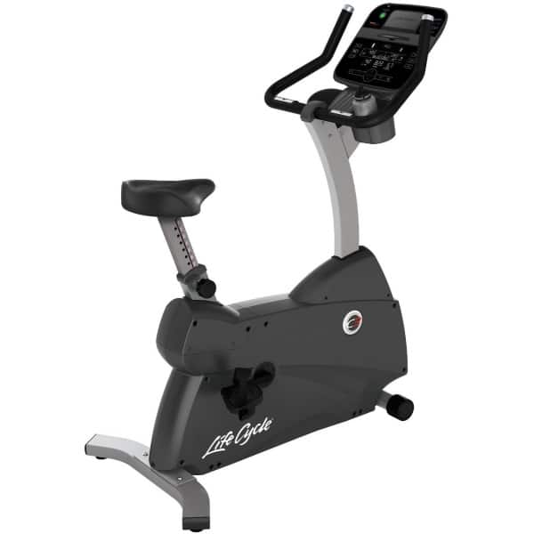 Life Fitness Hometrainer C3 Track Connect | 20 Weerstandsniveaus | Hartslaggestuurde Programma's | Multipositie Stuur | Draadloze Hartslagmeting