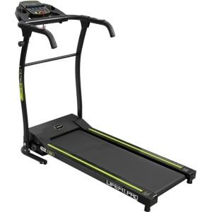 LifeFit TM1100 Elektrische Loopband - 1,2 PK Motor, Snelheden tot 10 km/u, 100x34 cm Loopvlak, LCD-Display, 12 Programma's, Opvouwbaar met Bekerhouders en Tabletstandaard