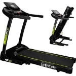 LifeFit TM5250 Elektrische Loopband inklapbaar - 3 PK Motor, Snelheden tot 17 km/u, Automatische Kanteling 0-15%, 120x41,5 cm Loopvlak, LCD-Display, Bluetooth en Opvouwbaar met Tablethouder