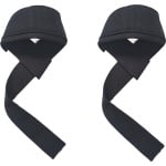 Livano Wrist Wraps - Lifting Straps - Crossfit Grips - Polsband - Krachttraining - Fitness - Deadlift - Gewichtheffen - Zwart