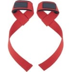 Livano Wrist Wraps - Lifting Straps - Crossfit Grips - Polsband - Krachttraining - Fitness - Deadlift - Rood