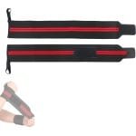 Livano Wrist Wraps - Lifting Straps - Crossfit Grips - Polsband - Krachttraining - Fitness - Deadlift - Zwart