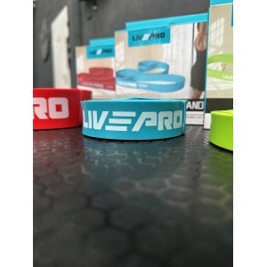 LivePro: Super band - Blauw - Medium 35-85lb - Weerstandsband | Elastiek Fitness Banden | Sport Elastieken Weerstanden | Fitness elastiek | Pull up | Crossfit | Powerlifting banden | Fitness | Workout