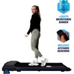 Loopband BX Powerrun 500 | 3 Helling niveau's | Walking Pad | Treadmill | Elektrische Loopband | Met Afstandsbediening | BX Fitness