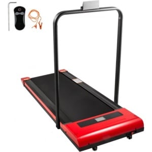 Loopband - Onder bureau - LED - Digitale display - Opvouwbaar - Met leuning - 500W