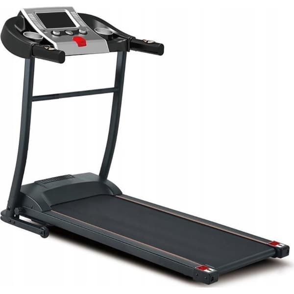 Loopband fitness - inklapbaar - met massage & buikspier-twister - met hartslag meting