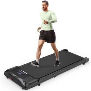 Loopband hometrainer - wandelpand van 1 tot 8km/u - 550W - met afstandsbediening en LCD display - motiverend