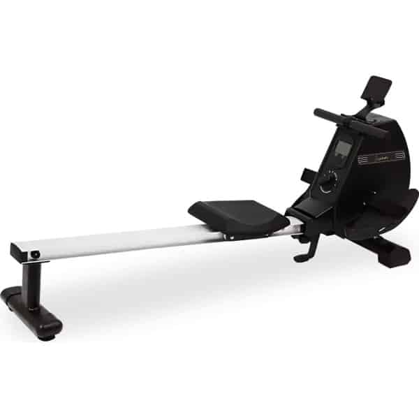 Luxari - Roeitrainer Pro - Magnetische weerstand - 8 weerstandsniveaus - Telefoon houder - Roeiapparaat voor thuis - Geruisloos - Display