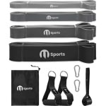M sports - Power bands - Powerbands - Weerstandsbanden - Resistance Bands - Pull up bands - Fitness elastiek - Calisthenics en Crossfit