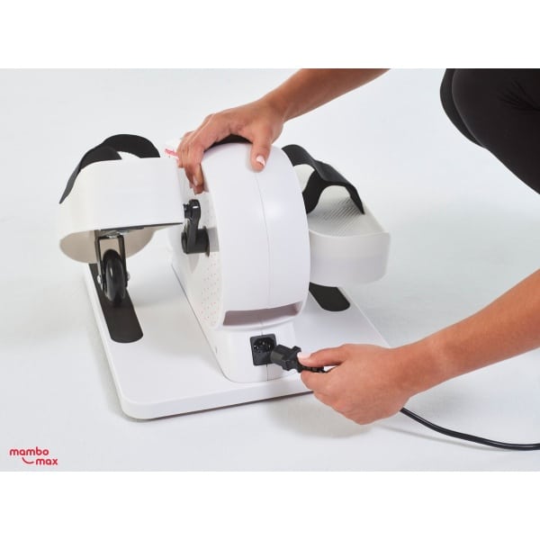 Mambo Max ElliptiStep - Stoelfiets - Mini Hometrainer - Bureaufiets met afstandsbediening - Stepper voor onder Bureau - Cardiovasculaire oefeningen