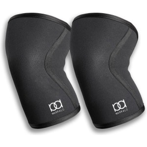 Marrald Knee Sleeve 7mm - 2 stuks - Krachttraining Powerlifting Bodybuilding Knie Brace - Maat XL