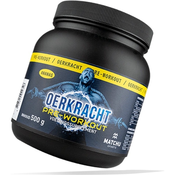 Matchu Sports - Oerkracht Pre Workout - 500g - 33 servings - 5250 mg Creatine per portie Pre-workout