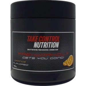 Maximaal trainen, iedere workout: Take Conrol Nutrition - preworkout / pre-workout - 450 G - 30 servings.