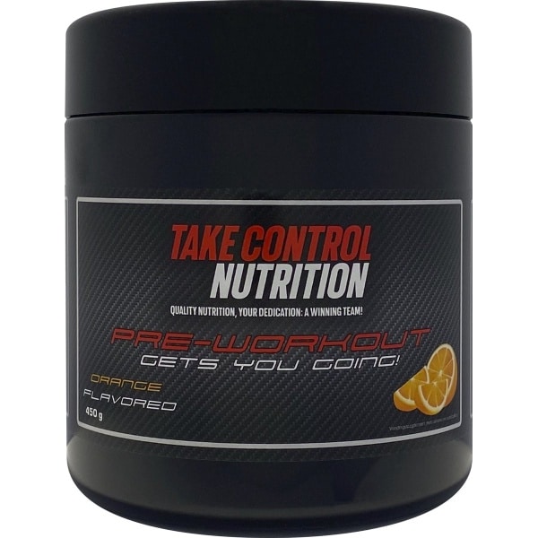 Maximaal trainen, iedere workout: Take Conrol Nutrition - preworkout / pre-workout - 450 G - 30 servings.