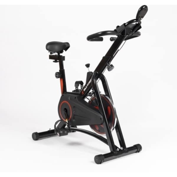 Mobiclinic Makalu - Spinningfiets Hometrainer - Vliegwiel 10 kg - Verstelbaar - Cyclo Indoor - Met wielen - LCD-display - Max. 120kg