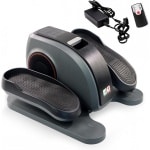 Mobiclinic Veleta - Stoelfiets - Mini hometrainer - 10 snelheden - LCD scherm - Bureaufiets - Mini Fitness Step - Inclusief afstandsbediening - Stepper - Mini crosstrainer - Deskbike - Antislip pedalen