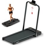 Moovv SmartStep Pro - Loopband Inklapbaar voor Thuis 1-12km/u - Walking Pad Treadmill - Inklapbare Wandelband Bureau Elektrisch - Fitness