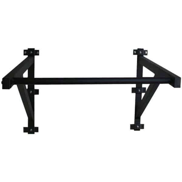 Muscle Power® Stevige Optrekstang voor Muur - Pull-Up Bar met 600KG Draagkracht - Ideaal voor Krachttraining, TRX & Power Bands - Inclusief Bevestigingsmateriaal