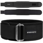 MyBodyFuel - Crossfit Lifting Belt - Powerliftriem/Gewichthefriem - Fitness Riem - Weightlifting & Deadlift Belt - One Size - Zwart