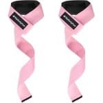 MyBodyFuel - Lifting Straps - Lifting Grips - Deadlift Straps - Lift Straps voor Fitness & Krachttraining - 2 Stuks - Roze