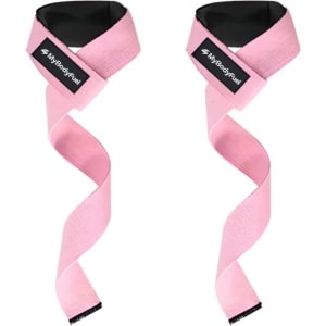 MyBodyFuel - Lifting Straps - Lifting Grips - Deadlift Straps - Lift Straps voor Fitness & Krachttraining - 2 Stuks - Roze