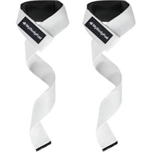 MyBodyFuel - Lifting Straps - Lifting Grips - Deadlift Straps - Lift Straps voor Fitness & Krachttraining - 2 Stuks - Wit