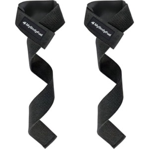 MyBodyFuel - Lifting Straps - Lifting Grips - Deadlift Straps - Lift Straps voor Fitness & Krachttraining - 2 Stuks - Zwart
