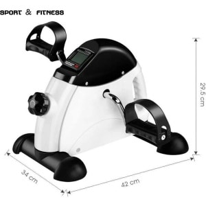 Mygroot - Stoelfiets - Bureaufiets - Deskbike - Stoelfiets bewegingstrainer - Stoelfietsen - Desk bike - Pedaaltrainer - Stoel fiets - Hometrainer - Hometrainer fiets - Voor Senioren en revalidatie - Met Lcd schermpje