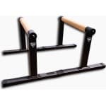 NO-GRAV Parallettes BIG | Premium Houten Opdruksteunen | Dip Bars | voor Krachttraining, Turnen, Gynmnastiek, Calisthenics Opdrukset 33 CM hoogte